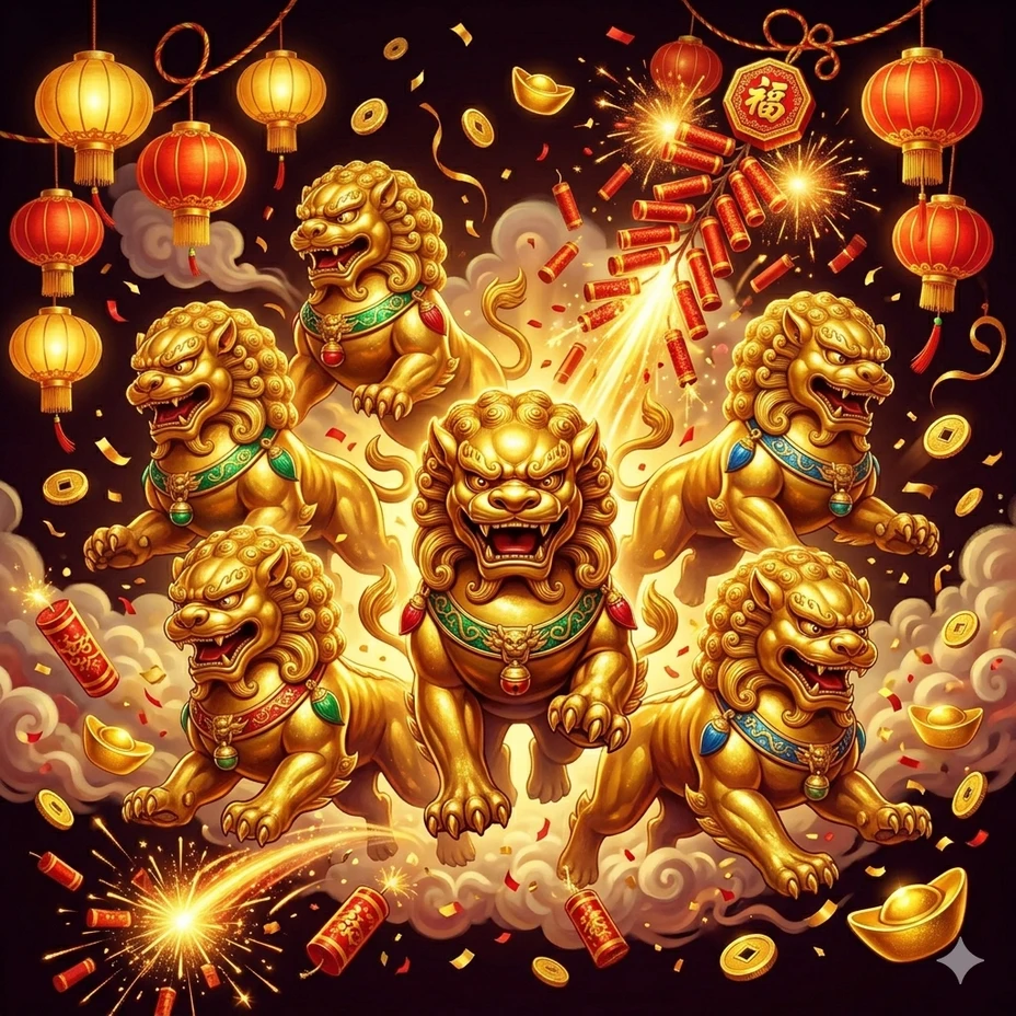 Five Lions Megaways at Trip2Vip Casino